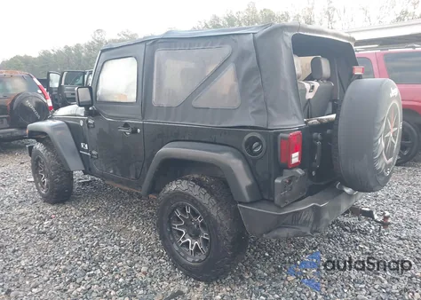 2007 Jeep Wrangler X z USA, uszkodzony, nr VIN 1J8FA24177L134124